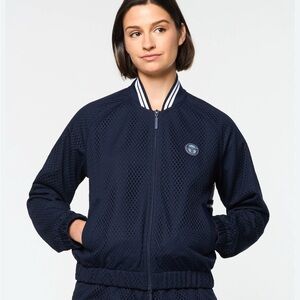 Sergio Tacchini Dark Blue Bomber Jacket